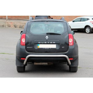 Zadnji zaščitni lok (nerjavno jeklo) Renault Duster 2008–2017 fotografija 2