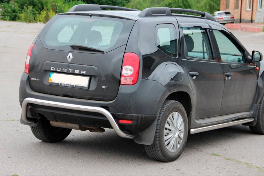 Renault Duster 2008–2017 Zadnji zaščitni lok (nerjavno jeklo) Image