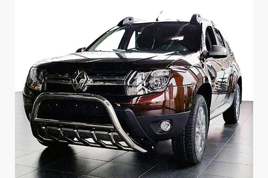 Dacia Duster 2008–2018 Prednji zaščitni lok brez napisa WT003 (nerjavno jeklo) Fotografija 1