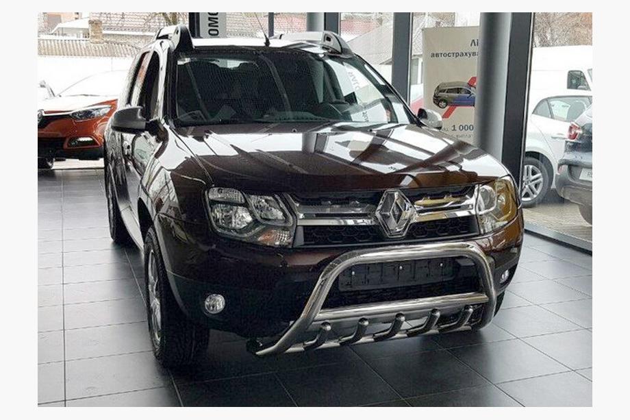 Dacia Duster 2008–2018 Prednji zaščitni lok brez napisa WT003 (nerjavno jeklo) Fotografija 6