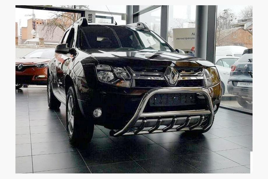 Dacia Duster 2008–2018 Prednji zaščitni lok brez napisa WT003 (nerjavno jeklo) Fotografija 9