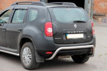 Dacia Duster 2008–2018 Zadnji zaščitni lok (nerjavno jeklo) fotografija 3