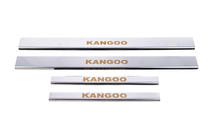 Renault Kangoo 2008–2020 Obloge pragov Carmos V1 (4 kos, nerjavno jeklo) fotografija 3