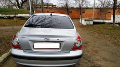 Hyundai Elantra (XD) 2000–2011 Pokrovi zadnjih luči (2 kosa, plastika) fotografija 6