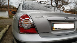 Hyundai Elantra (XD) 2000–2011 Pokrovi zadnjih luči (2 kosa, plastika) fotografija 4