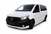 Mercedes Vito/V-razred W447 2014– Tuning lip sprednjega odbijača (za barvanje) fotografija 1