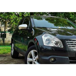 Kromirane obloge ogledal (2 kosa, plastika) Nissan Qashqai 2007–2010 fotografija 2