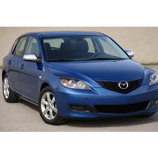 Pokrovi ogledal (2 kos, nerjaveče jeklo) Mazda 3 2003–2009 fotografija 1
