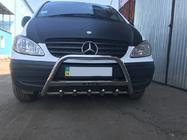 Mercedes Vito W639 2004–2014 Nerjavni sprednji zaščitni lok 60 mm fotografija 2