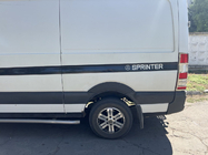 Volkswagen Crafter 2006–2016 Široke obrobe blatnikov (4 kosi, črne) fotografija 17