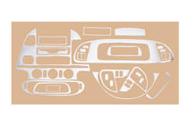 Mercedes Sprinter W901/902/903/904/905 1995–2006 (cdi, 2000-2006) Obloge armaturne plošče (Meric) Les fotografija 6