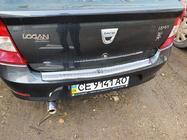 Dacia Logan I 2008–2012 Zaščitna letev zadnjega odbijača Carmos (nerjavno jeklo) fotografija 3