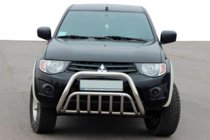Mitsubishi L200 2006–2015 Sprednji zaščitni lok (nerjavno jeklo) fotografija 1