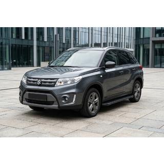 Bočne stopnice Allmond Black (2 kosa, aluminij) Suzuki Vitara 2015– fotografija 1