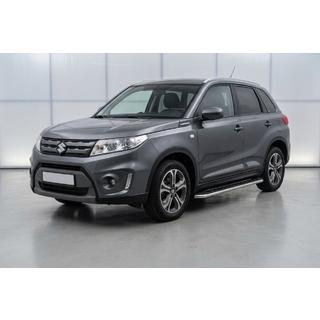 Stranski pragovi Maydos V1 (2 kos, aluminij ↗ nerjaveče jeklo) Suzuki Vitara 2015– fotografija 1