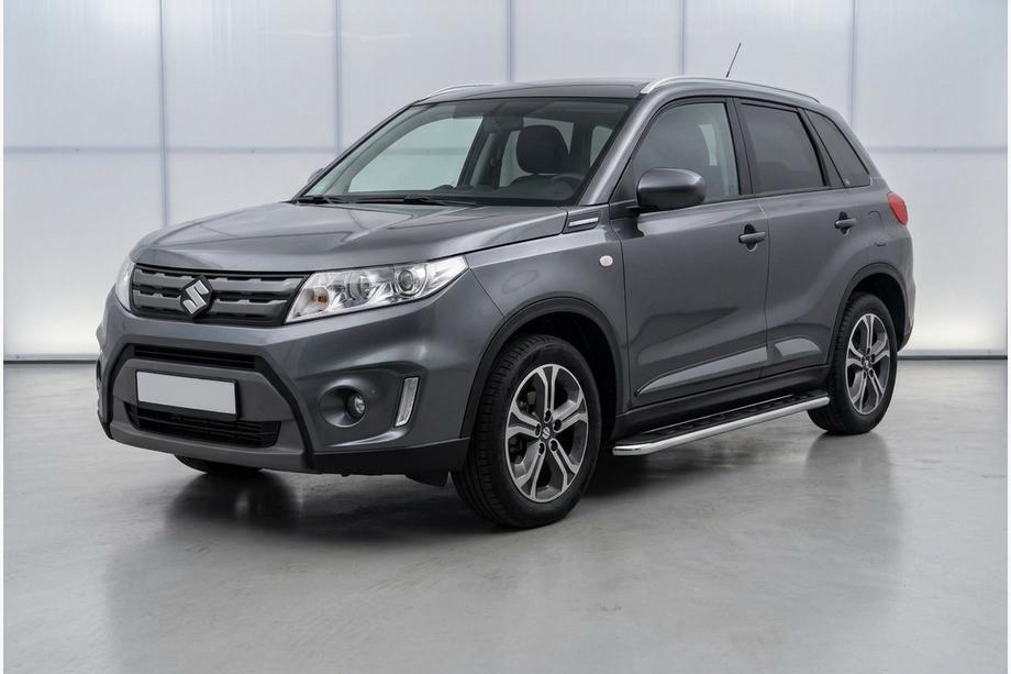 Suzuki Vitara 2015– Stranski pragovi Maydos V1 (2 kos, aluminij ↗ nerjaveče jeklo) Image