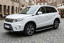 Suzuki Vitara 2015– Stranski pragovi Tayga Grey (2 kosa, aluminij) fotografija 1
