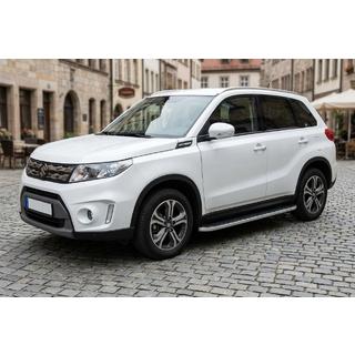 Stranski pragovi Tayga Grey (2 kosa, aluminij) Suzuki Vitara 2015– fotografija 1