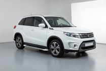 Suzuki Vitara 2015– Bočne stopnice Allmond White (2 kosa, aluminij) fotografija 1