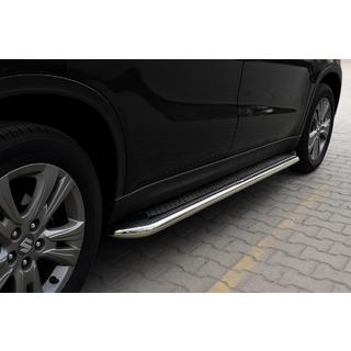 Stranski pragovi Maydos V2 (2 kos, aluminij / nerjaveče jeklo) Suzuki Vitara 2015– fotografija 1