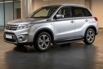 Suzuki Vitara 2015– Stranski pragovi Tayga Black (2 kos, aluminij) fotografija 1