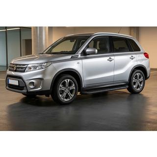 Stranski pragovi Tayga Black (2 kos, aluminij) Suzuki Vitara 2015– fotografija 1