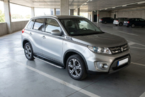 Suzuki Vitara 2015– Stranske stopnice BlackLine (2 kos, aluminij) fotografija 1