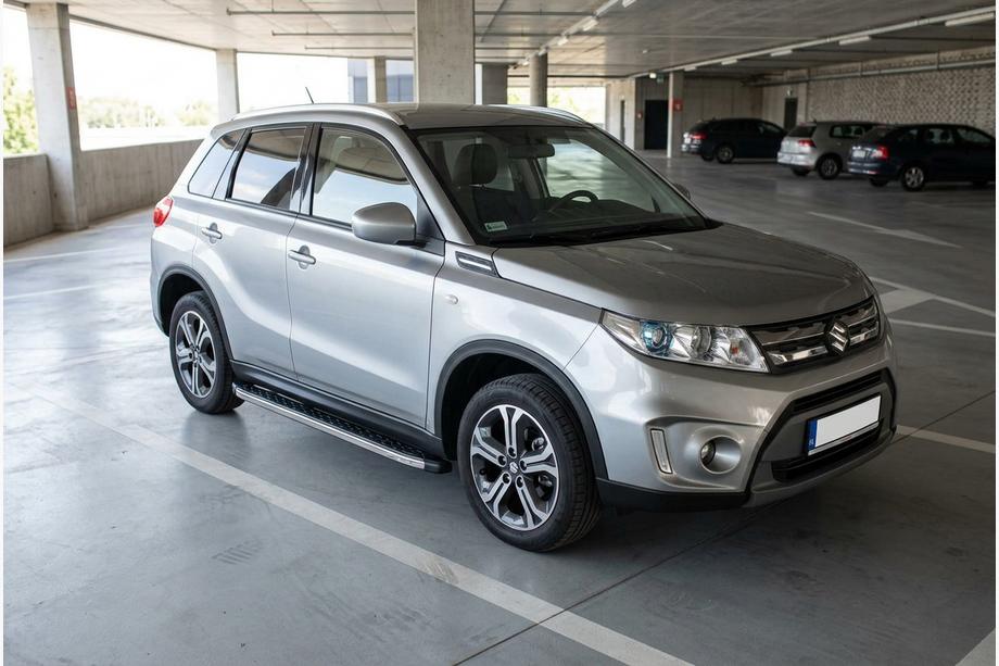 Suzuki Vitara 2015– Stranske stopnice BlackLine (2 kos, aluminij) Image