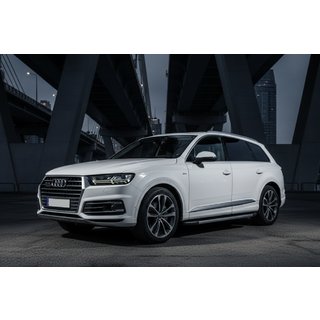 Bočne stopnice Duru (2 kosa, aluminij) Audi Q7 2015–2026 fotografija 1
