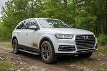 Audi Q7 2015–2026 Stranski pragovi Tayga Grey (2 kosa, aluminij) fotografija 1