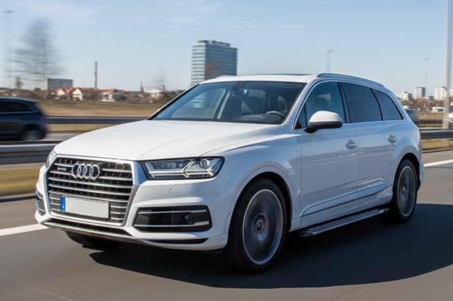 Audi Q7 2015–2026 Stranske stopnice Rainbow (2 kos, aluminij) Image