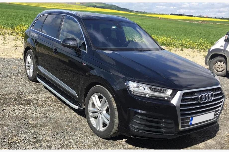 Audi Q7 2015–2026 Bočne stopnice Fullmond (2 kos, aluminij) Image