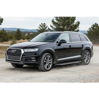 Bočne stopnice Bosphorus Grey (2 kos, aluminij) Audi Q7 2015–2026 fotografija 1