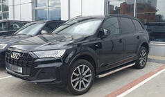 Audi Q7 2015–2026 Stranske stopnice BlackLine (2 kos, aluminij) fotografija 1