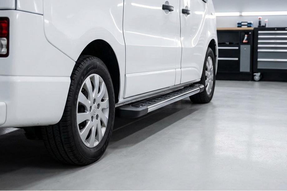Fiat Talento 2016– Stranske stopnice RedLine V1 (2 kos, aluminij) Image
