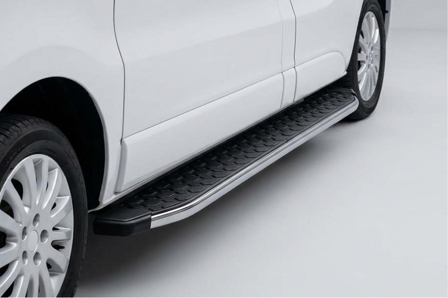 Fiat Talento 2016– Stranske stopnice BlackLine (2 kos, aluminij) Image
