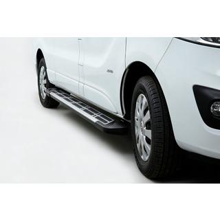 Bočni pragovi Sunrise (2 kos, aluminij) Opel Vivaro 2015–2019 fotografija 1