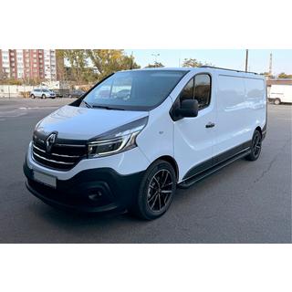 Bočne stopnice Allmond Black (2 kosa, aluminij) Renault Trafic 2015– fotografija 2
