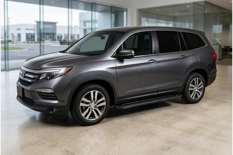 Honda Pilot 2015–2022 Bočne stopnice Allmond Black (2 kosa, aluminij) Image