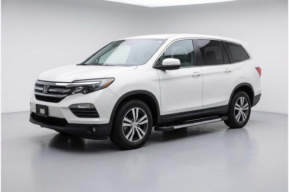 Honda Pilot 2015–2022 Stranske stopnice RedLine V1 (2 kos, aluminij) Image