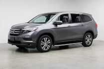 Honda Pilot 2015–2022 Stranski pragovi Tayga Grey (2 kosa, aluminij) fotografija 1