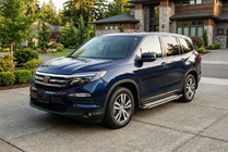 Honda Pilot 2015–2022 Stranske stopnice Rainbow (2 kos, aluminij) fotografija 1