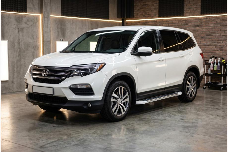 Honda Pilot 2015–2022 Bočne stopnice Allmond White (2 kosa, aluminij) Image