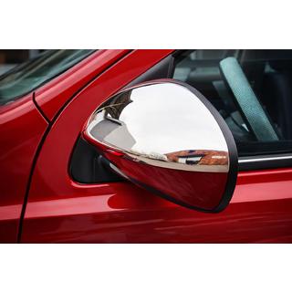 Pokrovi ogledal (2 kosa, nerjaveče jeklo) Nissan Qashqai 2007–2010 fotografija 1