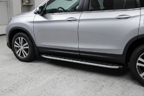 Honda Pilot 2015–2022 Bočne stopnice Fullmond (2 kos, aluminij) fotografija 2