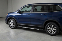 Honda Pilot 2015–2022 Bočne stopnice Bosphorus Grey (2 kos, aluminij) fotografija 1