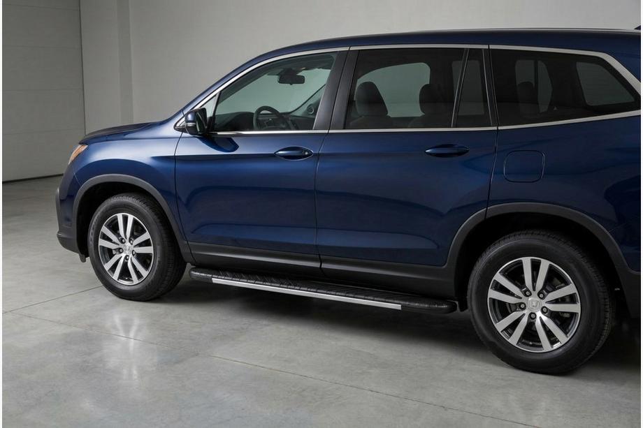 Honda Pilot 2015–2022 Bočne stopnice Bosphorus Grey (2 kos, aluminij) Image