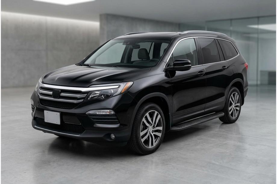 Honda Pilot 2015–2022 Stranski pragovi Tayga Black (2 kos, aluminij) Image