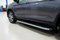 Honda Pilot 2015–2022 Stranske stopnice BlackLine (2 kos, aluminij) fotografija 1
