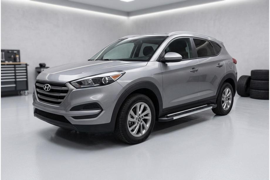 Hyundai Tucson TL 2016–2021 Stranske stopnice RedLine V1 (2 kos, aluminij) Image